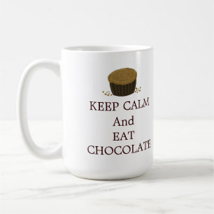 Mug Restez calme et mangez du chocolat