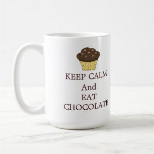 Mug Restez calme et mangez du chocolat