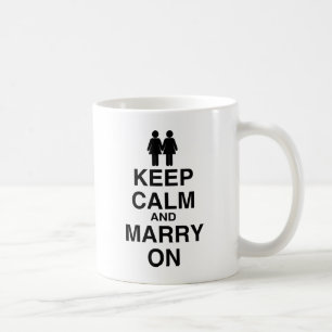 Mug Restez Calme et Mariez-vous