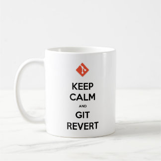 Mug Restez calme et revenez à la coupe du café