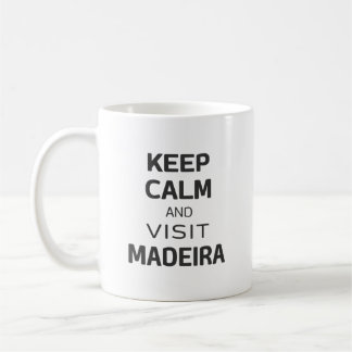 Mug Restez calme et visitez Madère