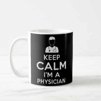 Mug Restez calme Je suis un médecin drôle docteur médi