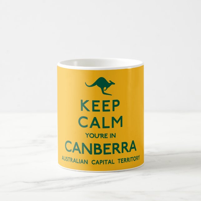 Mug Restez calme Vous êtes à Canberra ACT Australie (Centre)