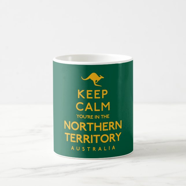Mug Restez calme Vous êtes dans le Territoire du Nord (Centre)