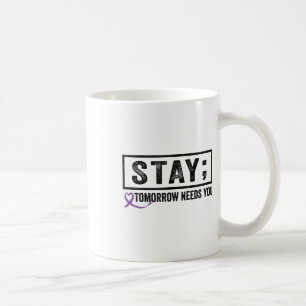 Mug Restez Demain a Besoin de Vous Point-virgule Préve