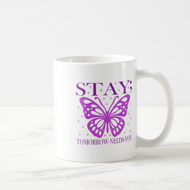 Mug Restez Demain Besoin de vous Sensibilisation à la  (Droite)