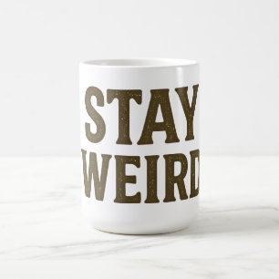 Mug Restez Drôle Vêtements de Rue Rétro