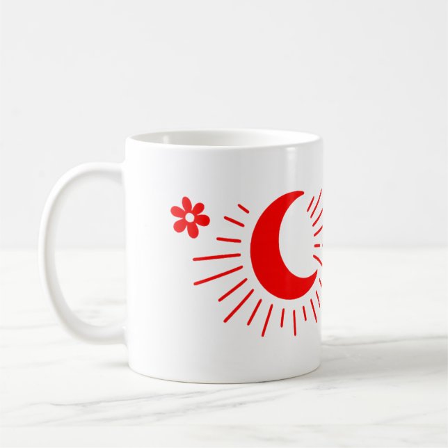 Mug Restez enfant de la lune sauvage - Boho Celestia C (Gauche)
