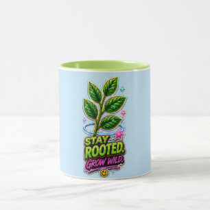 Mug Restez Enracinés Grandissez à l'État Sauvage 🌿 Am