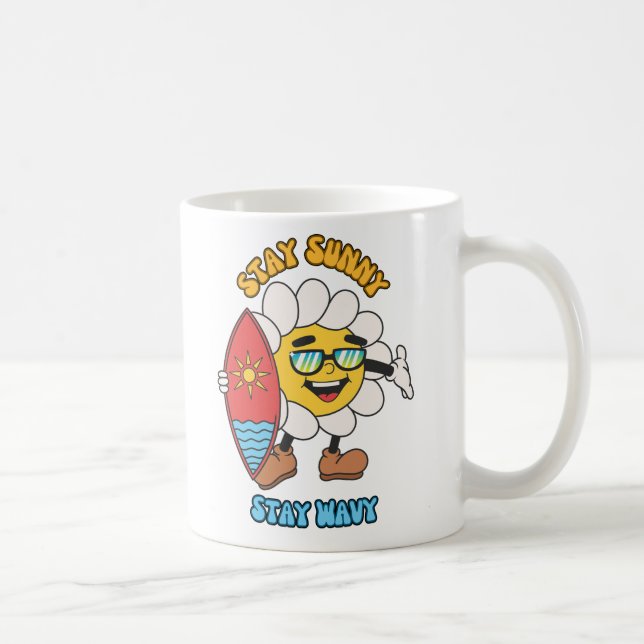 Mug Restez ensoleillés, restez ondoyants (Droite)
