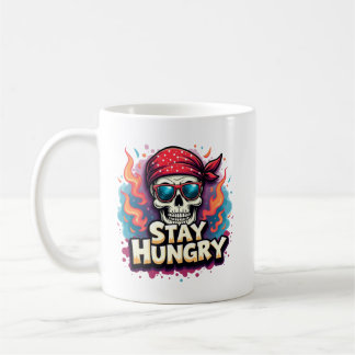 Mug Restez faim Crâne Bandana Hustler Graphic Tee