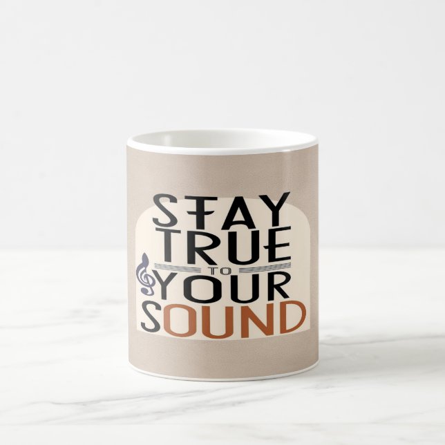 Mug Restez fidèle à votre son (Centre)