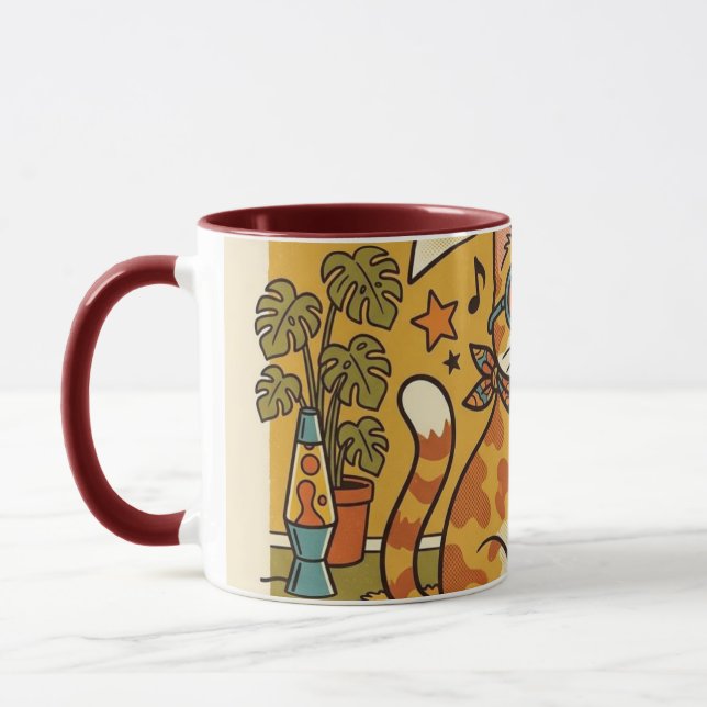 Mug RESTEZ FUNKY | Amateur d'animaux | Bohème (Gauche)