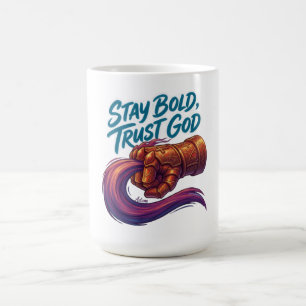 Mug Restez Gras Confiant Dieu Cyber Gauntlet Graphique