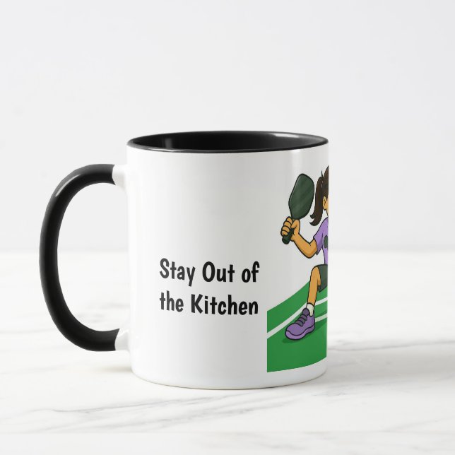 Mug Restez hors de la Cuisine Café (Gauche)