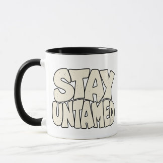 Mug Restez Indompté — Esprit Sauvage & Typographie de