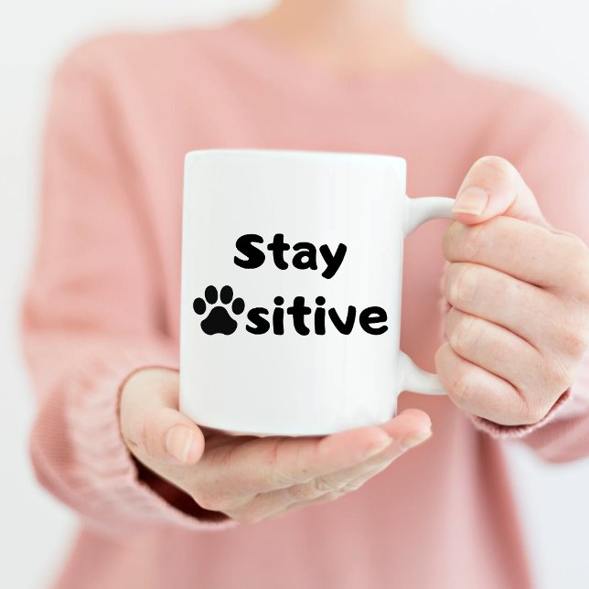 Mug Restez la Musique Pawsitive (Créateur téléchargé)