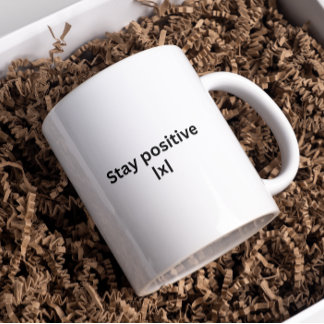 Mug Restez Postive | Maths | T-shirt