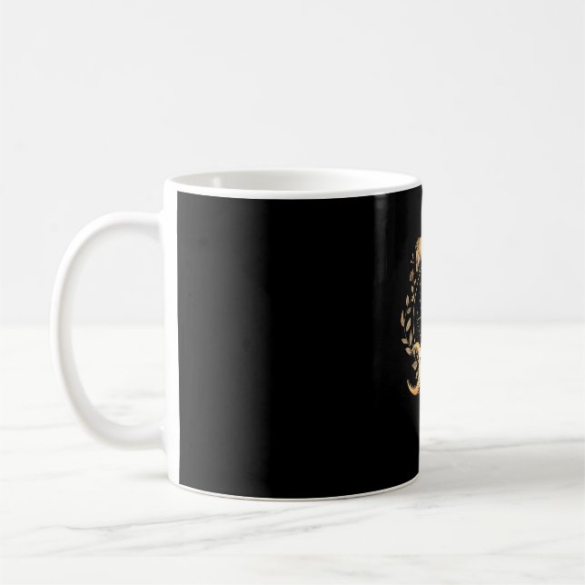 Mug Restez sauvage Lune Enfant Hippie Fox Hippie (Gauche)