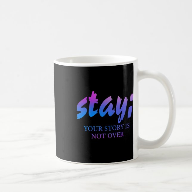 Mug Restez votre histoire n'est pas sur la prévention  (Droite)
