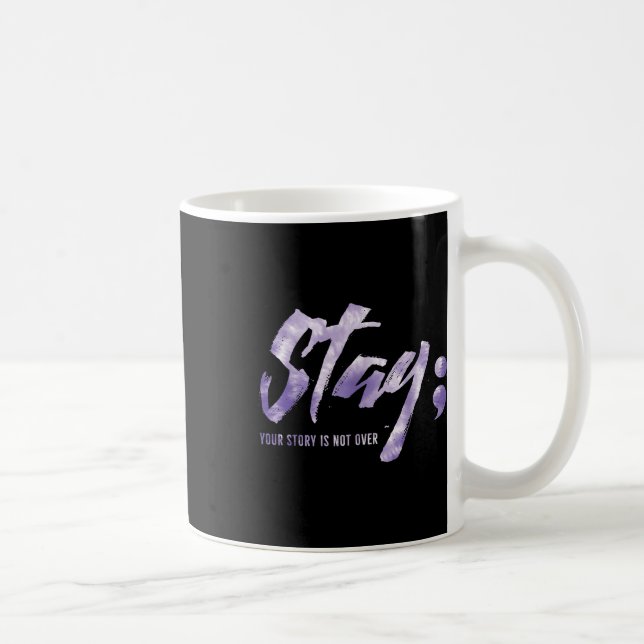 Mug Restez Votre Histoire N'Est Pas Sur Le Suicide En  (Droite)