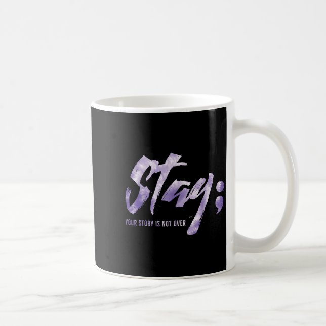 Mug Restez Votre Histoire N'Est Pas Sur Le Suicide En  (Droite)