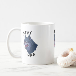 Mug Restez Wild Bold Wolf Spirit