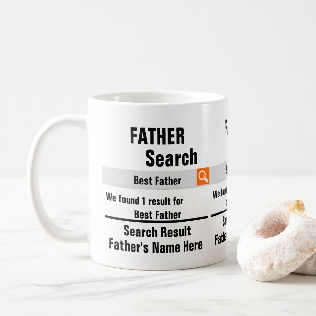 Mug Résultat de la recherche sur le meilleur père pers (Avec donut)