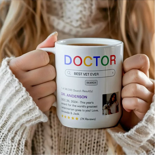 Mug Résultat de la recherche sur le site Best Doctor E (Website Search Result Doctor Mug
)