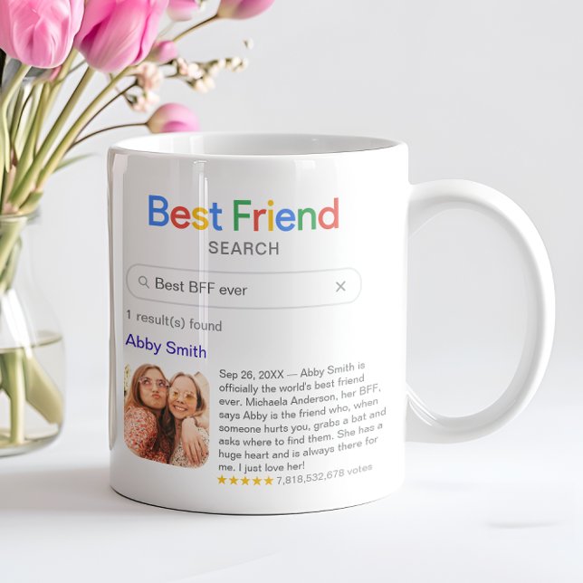 Mug Résultat de recherche de Meilleure Amie la Plus Dr (Créateur téléchargé)