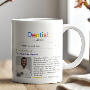 Mug Résultats de recherche drôles du meilleur dentiste