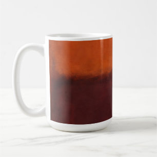 Mug Résumé Horizon Orange Brûlé
