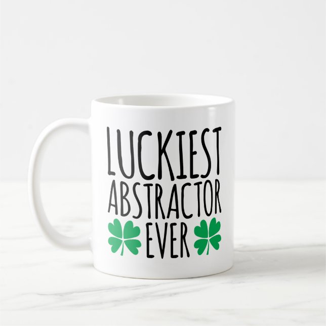 Mug Résumé Luckiest jamais (Gauche)