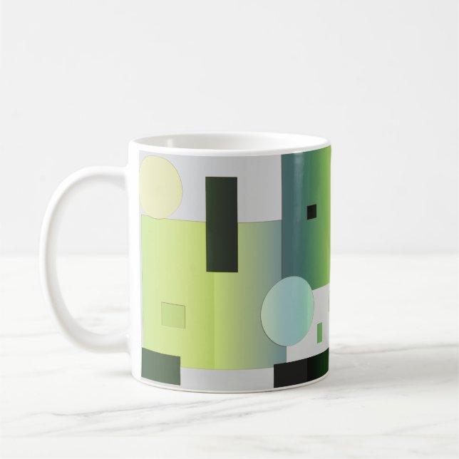 Mug Résumé Vert Quatre  (Gauche)