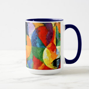 Mug Retard - Formes circulaires, soleil, lune