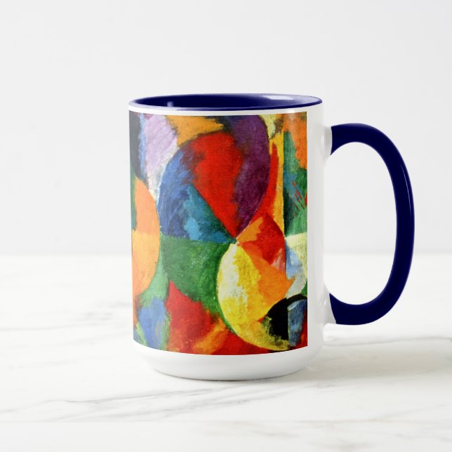 Mug Retard - Formes circulaires, soleil, lune (Droite)