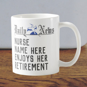 Mug Retirement Gift for a Nurse