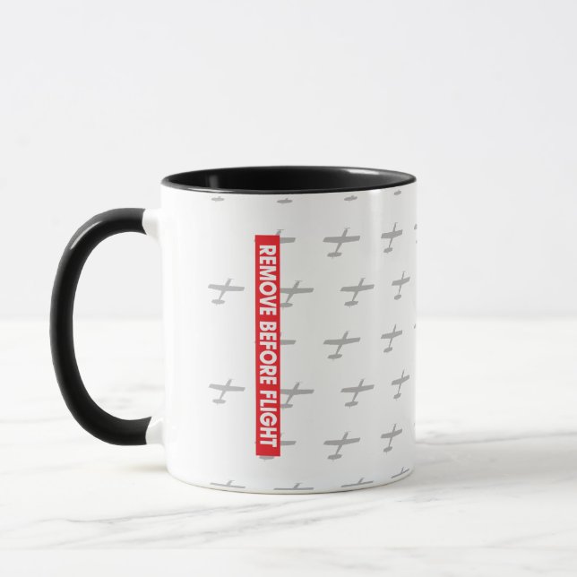 Mug Retirer avant le vol - Avaiement (Gauche)