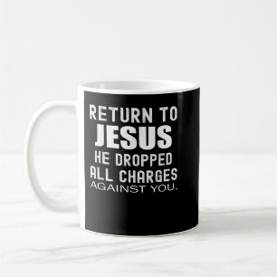 Mug Retour à Jésus Drôle Dons Chrétiens pour Femmes Mo