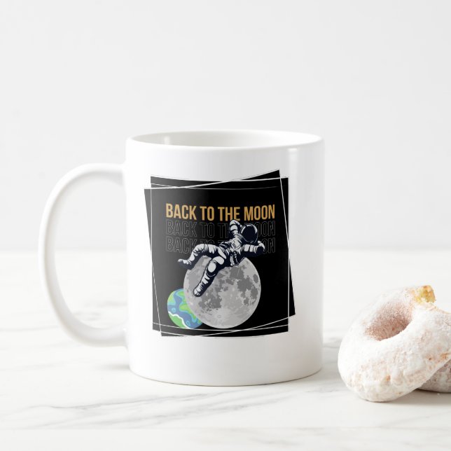 Mug Retour à la Lune (Avec donut)