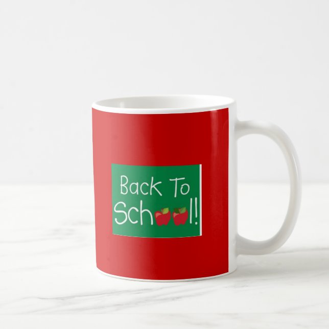 Mug Retour À L'École (Droite)