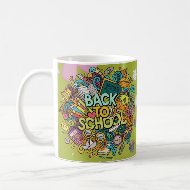 Mug retour à l'école (Gauche)