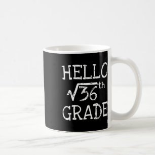 Mug Retour À L'École 6E Carré Racine De 36 Math Ki