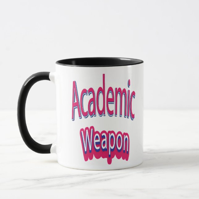 Mug Retour À L'École, Arme Universitaire Cot Inspirati (Gauche)