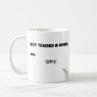 Mug - Retour à l'école Cadeau pour les enseignants