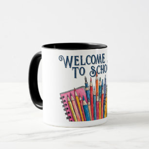 Mug Retour à l'école – Début Coloré