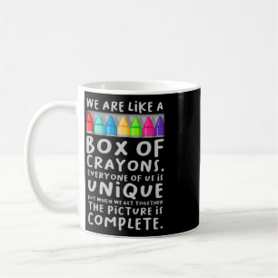 Mug Retour à l'école Enseignant Nous sommes comme une