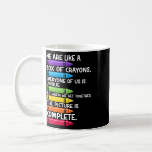 Mug Retour à l'école Enseignant Nous sommes comme une
