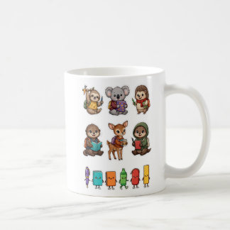 Mug Retour à l'école - Équipe d'animaux PNG | Enfants