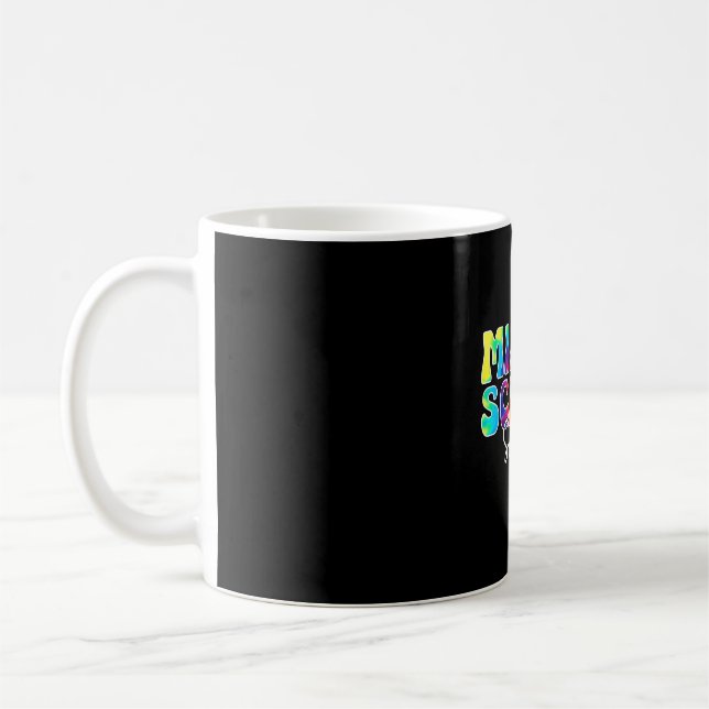 Mug Retour à l'école équipe de collège enseignant (Gauche)